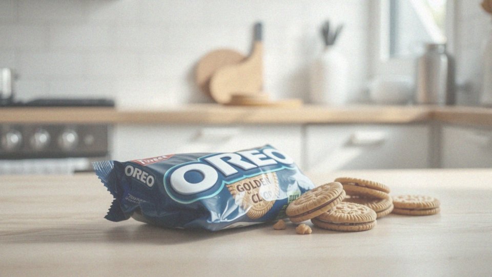 Jakie są ogólne wartości odżywcze dla ciastka Oreo Golden?