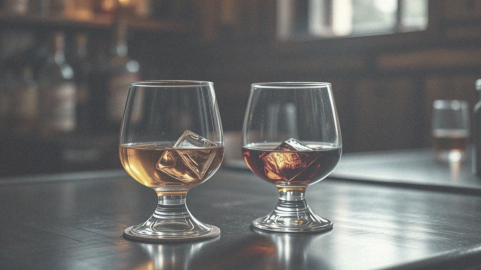 Jakie są kalorie w koniaku i whisky?