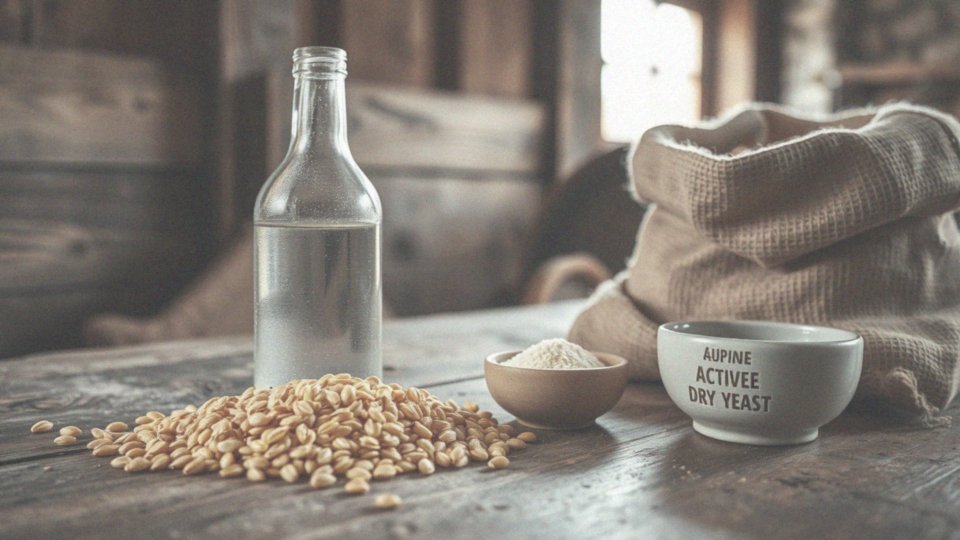 Jakie składniki są używane do produkcji whisky?