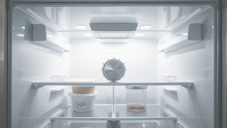Co oznacza ustawienie pokrętła na 2 do 4°C?