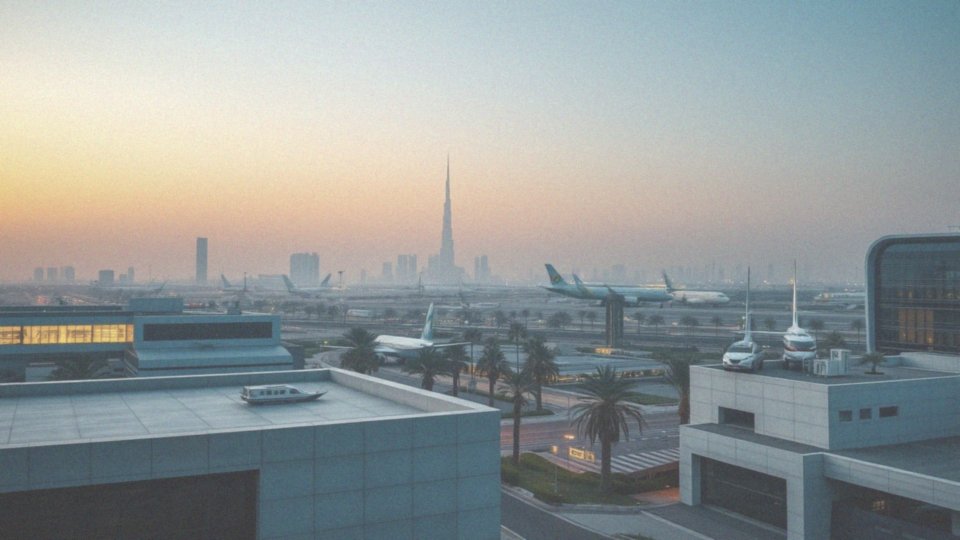 Jakie są inne lotniska w Dubaju, na które można przylecieć z Warszawy?