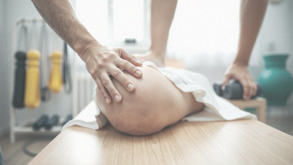 Jak zapalenie ścięgna mięśnia czworogłowego objawia się na kolanie?