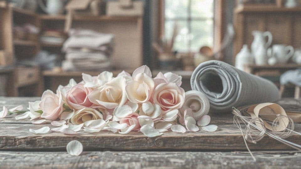 Jakie materiały są używane do produkcji sztucznych kwiatów?