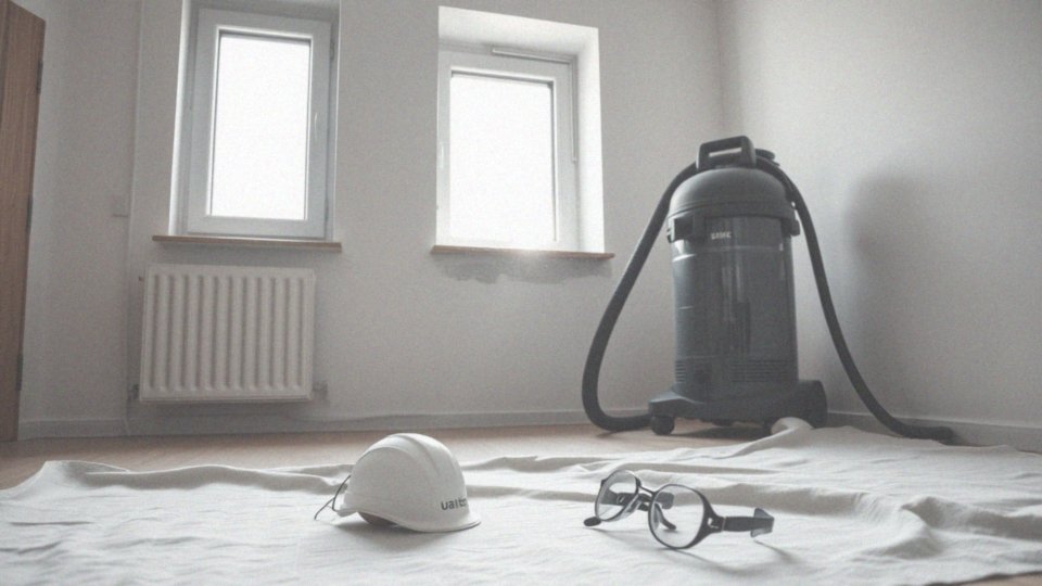 Jakie są zasady bezpiecznego szlifowania gładzi?