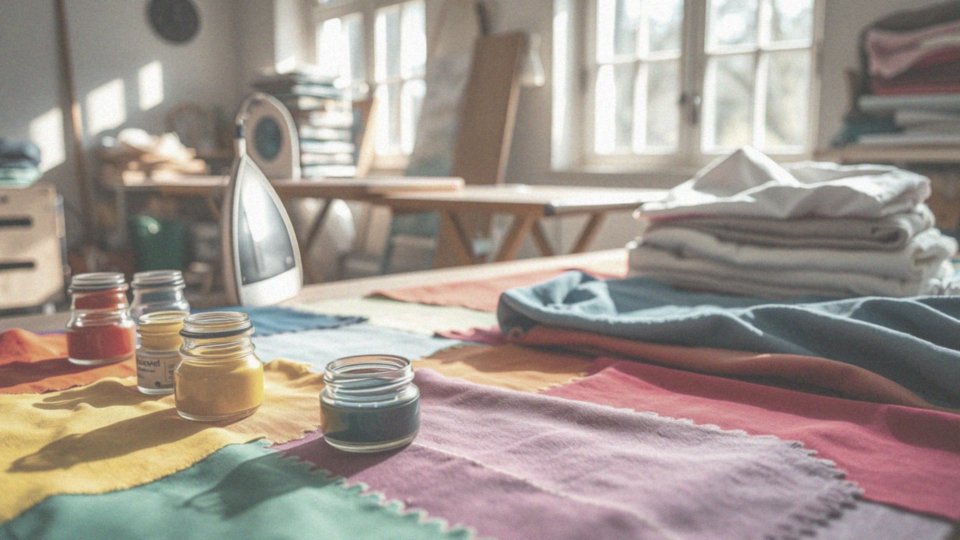 Jakie są zalecenia producentów dotyczące farb do tkanin?