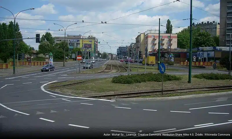 Ulica 3 Maja w Sosnowcu